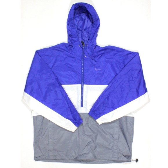 Nike Other - VTG Nike 3 Tone Zip Windbreaker Jacket Pullover